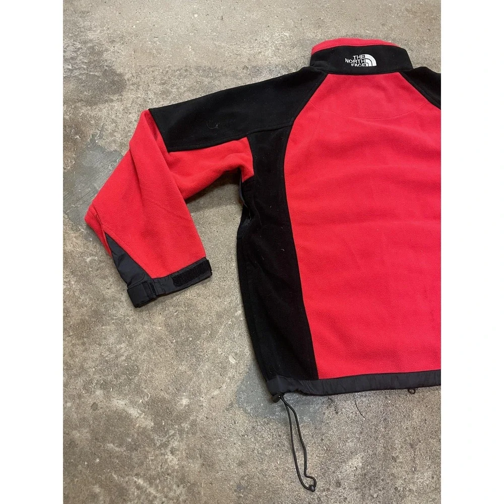 The North Face Jacket Mens Medium Red Black Summit Series Windstopper Fleece - Picture 11 of 16